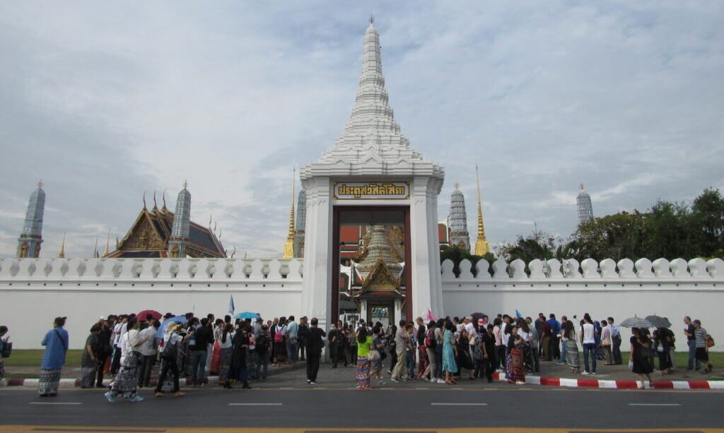 Uma das entradas do Grand Palace