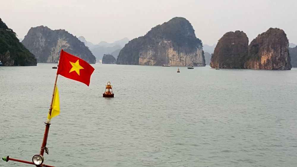 Ha Long Bay.