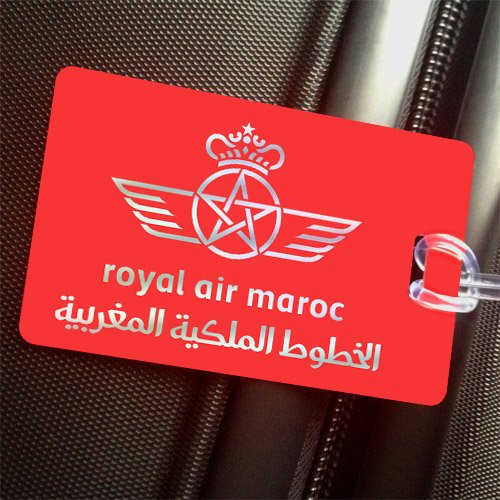 Símbolo da Royal Air Maroc. Foto: http://crewtags.aero