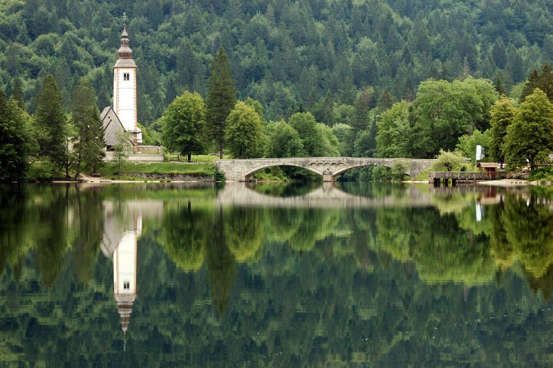 Lago Bohinj. Foto: wikimedia.org