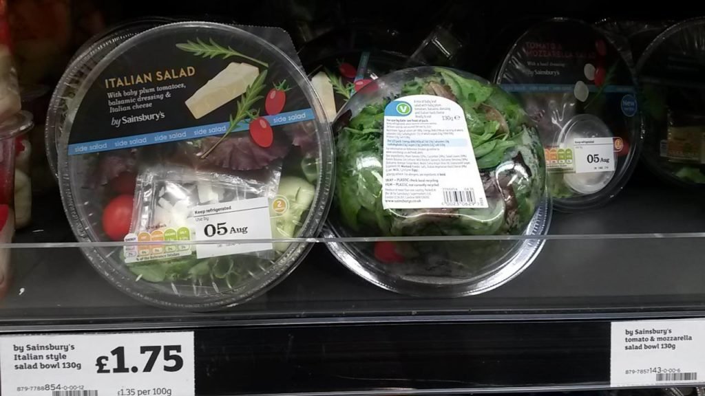 Saladinhas para manter a forma e economizar ;)
