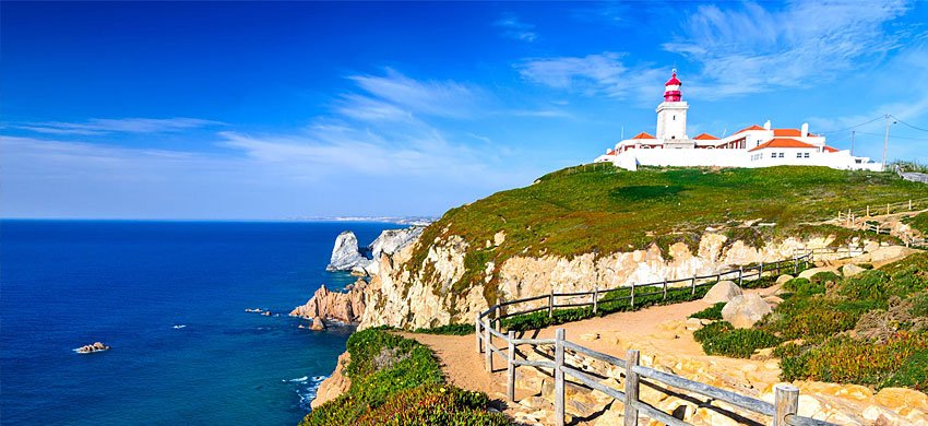 Cabo da Roca (entre Sintra e Cascais)