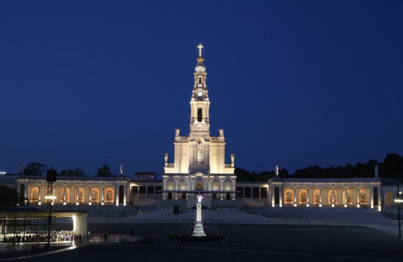 Santuário de Fátima em Portugal