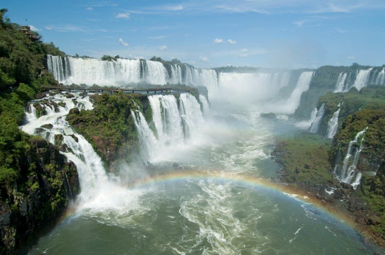 Iguacu Falls.