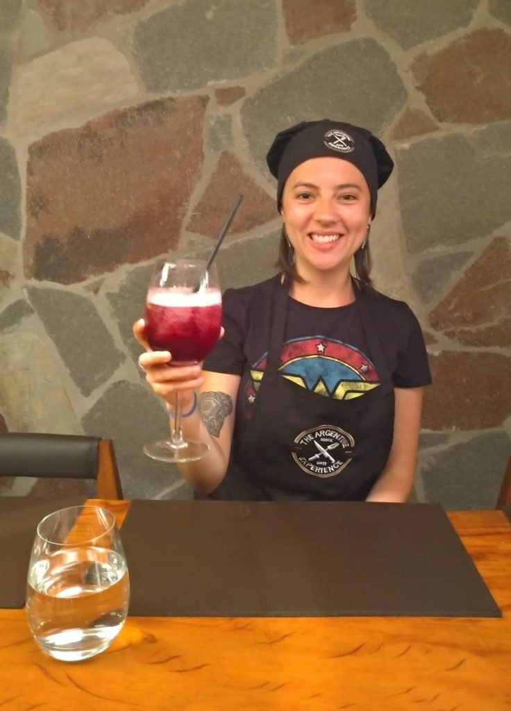 Preparando meu Drink no The Argentine Experience em Puerto Iguazu\\\\\\\