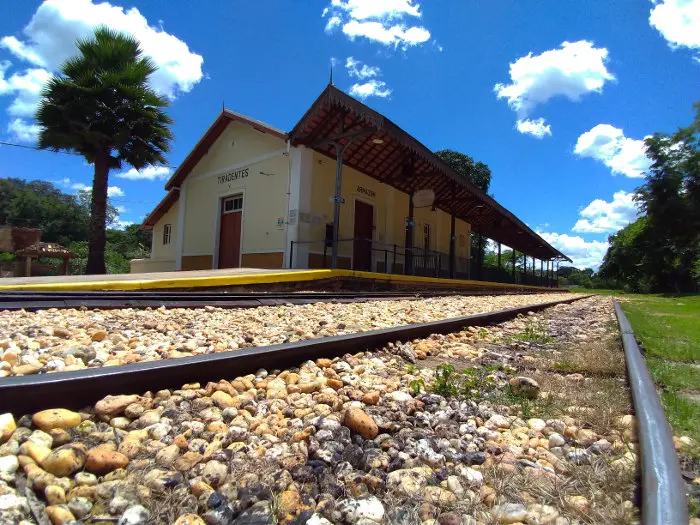Estação ferroviária de Tiradentes.