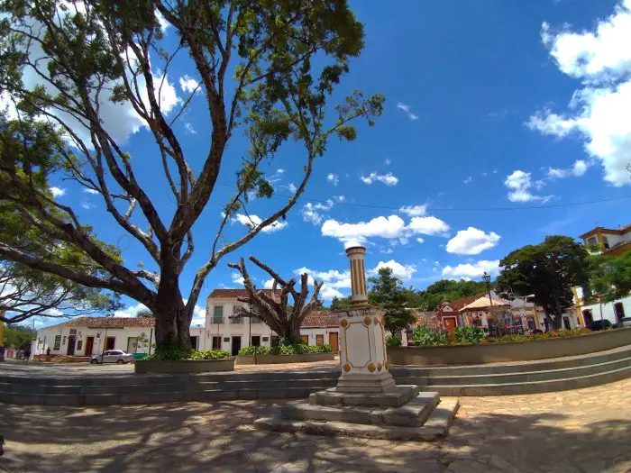 Praça principal de Tiradentes.
