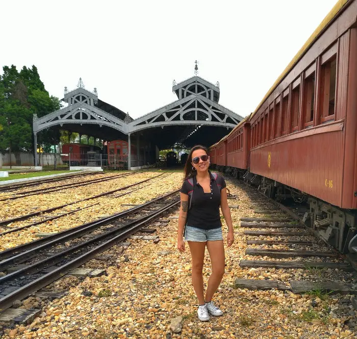 Estação ferroviária de São João Del Rei.