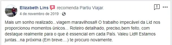Consultoria de viagem.
