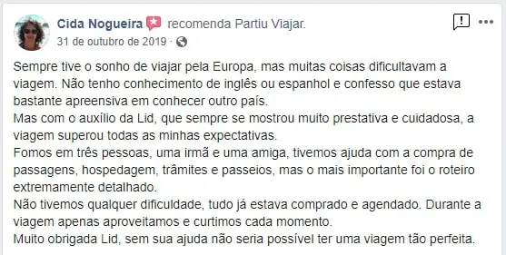 Consultoria de viagem.