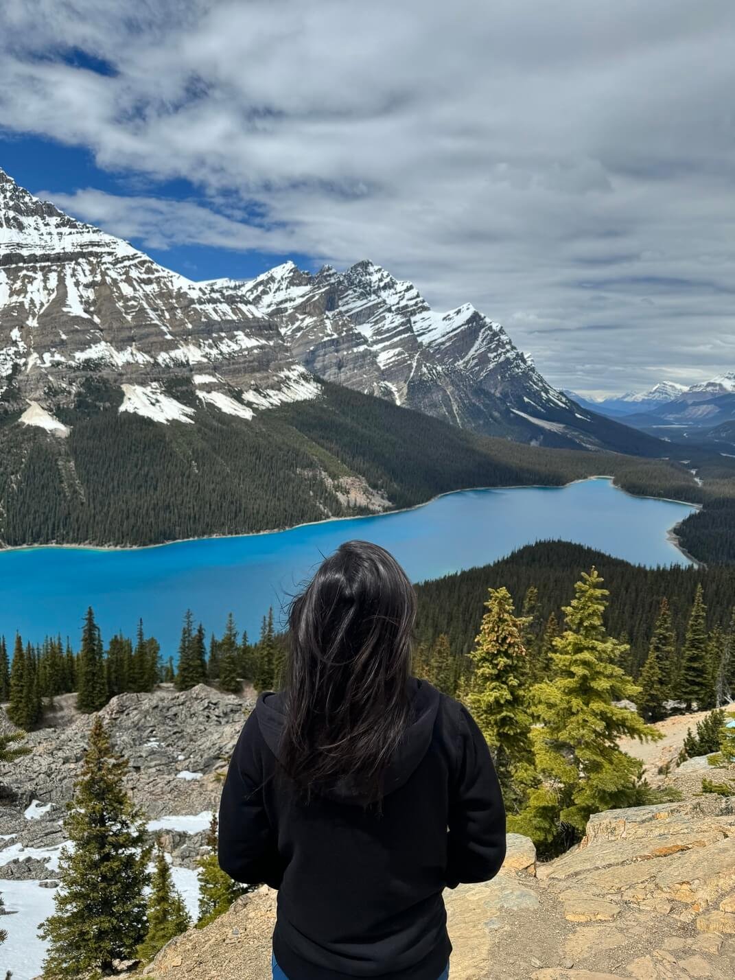 Petyo Lake - rocky mountains