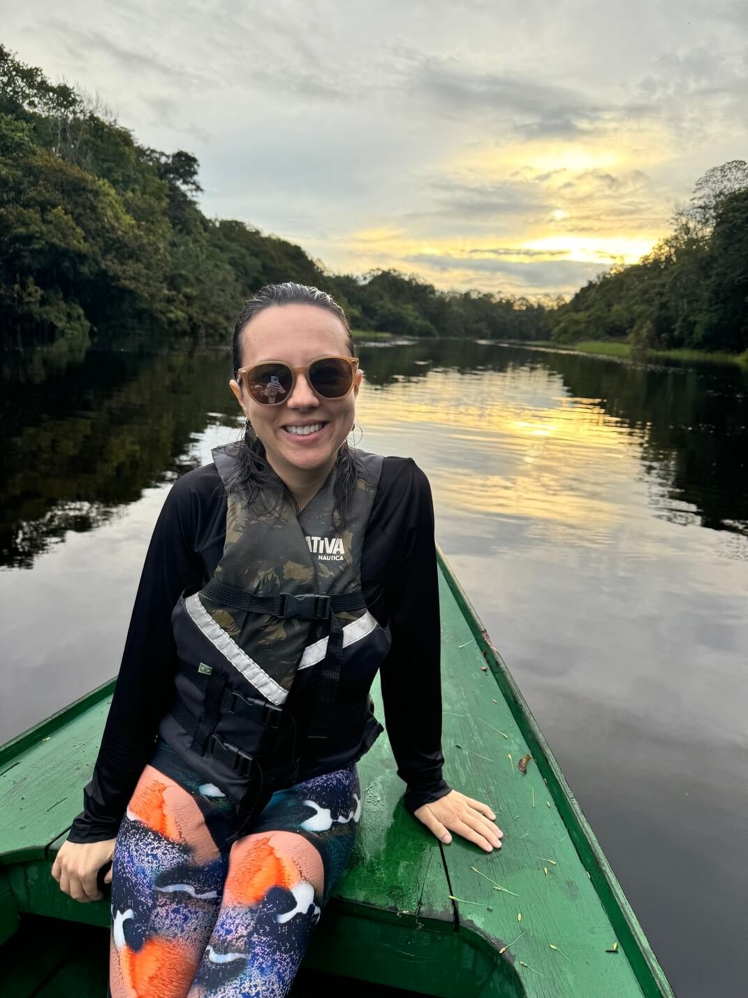 Pôr do sol no Rio Negro | Manati Lodge