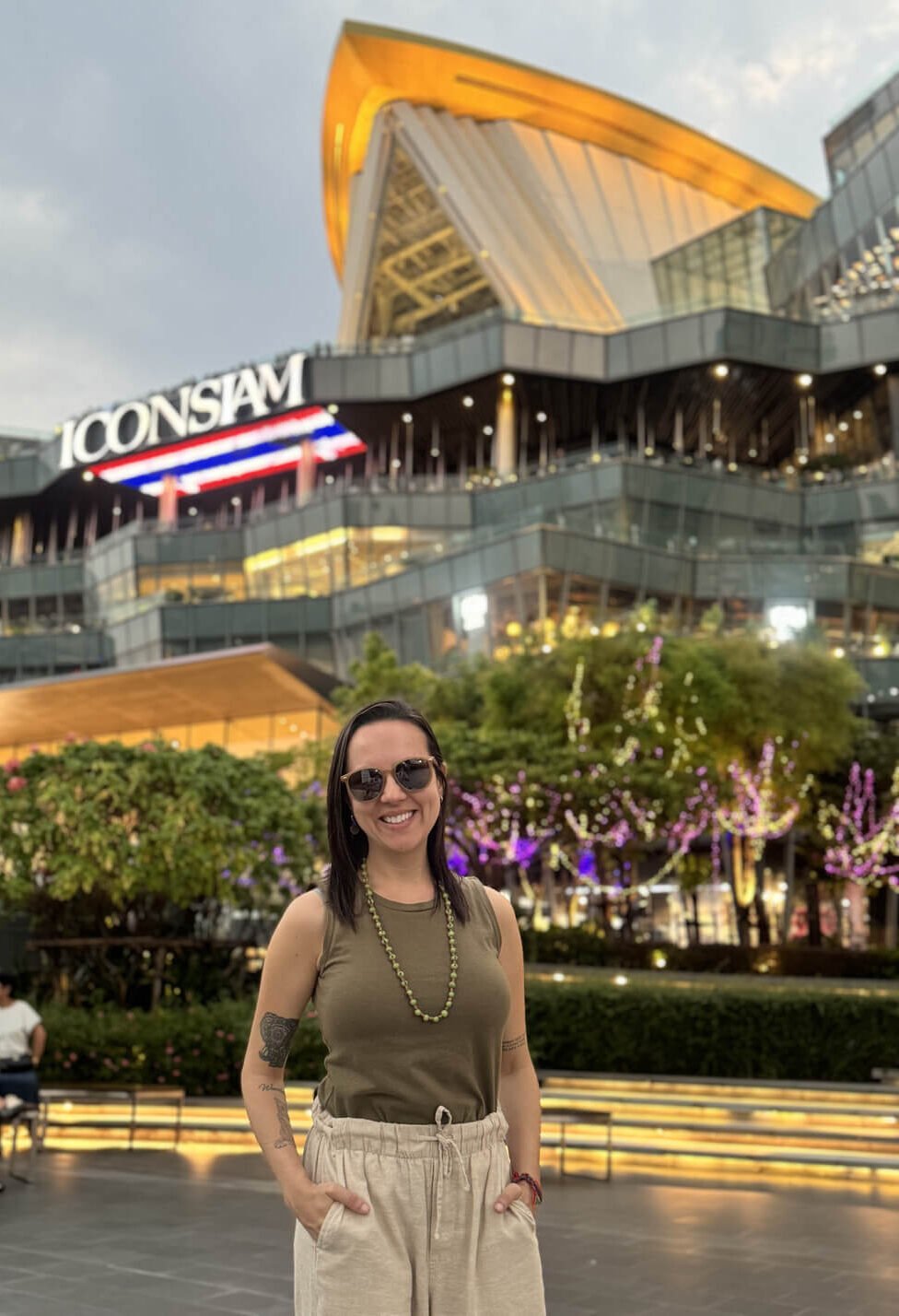 Fachada do Iconsiam, Bangkok, Tailândia