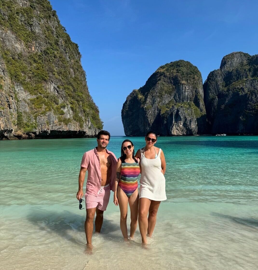 Maya Bay, Tailândia, em março de 2026.